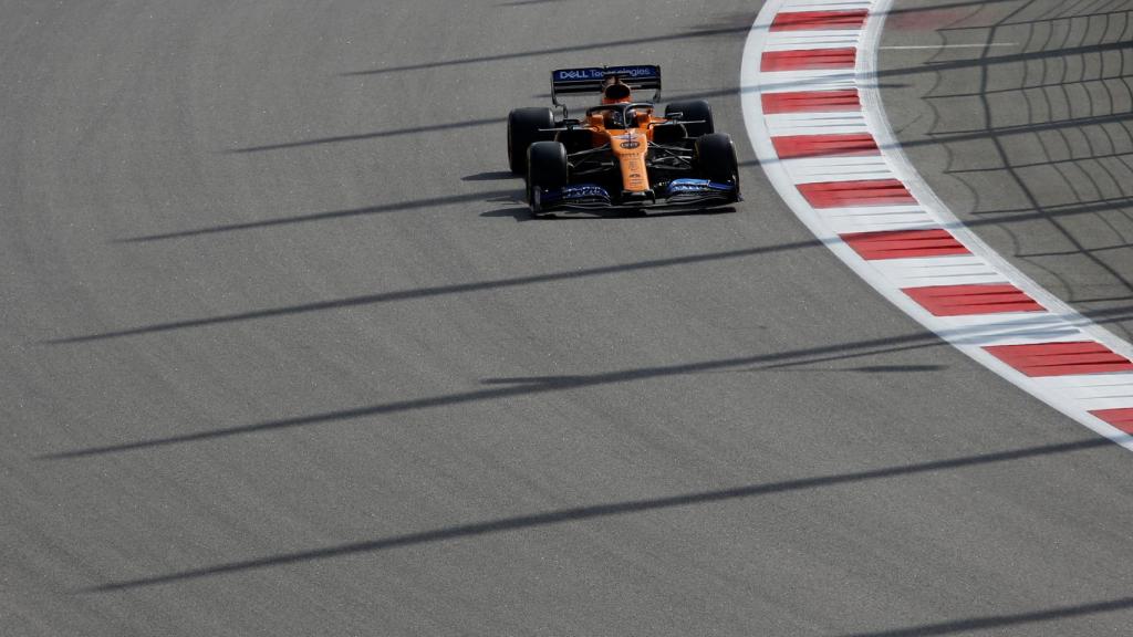 Carlos Sainz en el Gran Premio de Rusia