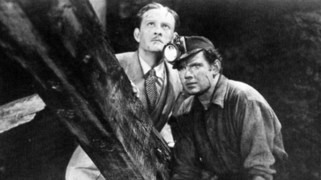 conrad nagel y charles bickford en Dinamita