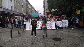 Protesta de Estudiantes en Ferrol