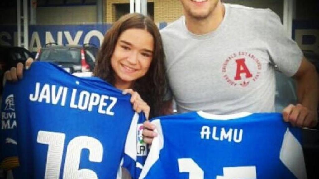 Almudena y Javi López