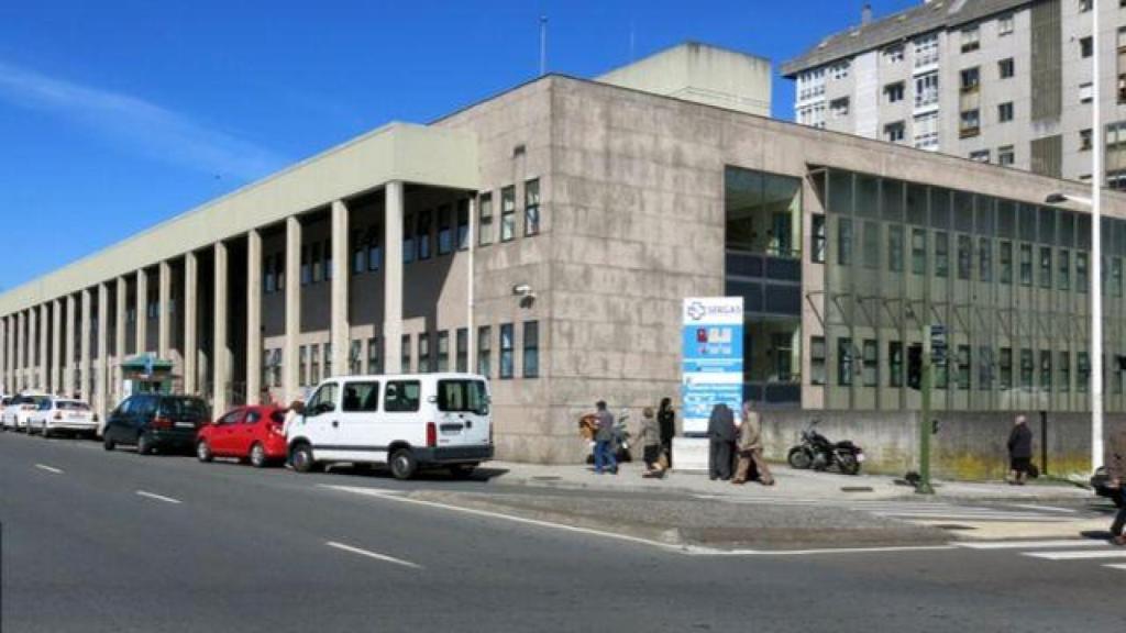 Fachada del centro de salud de O Ventorrillo