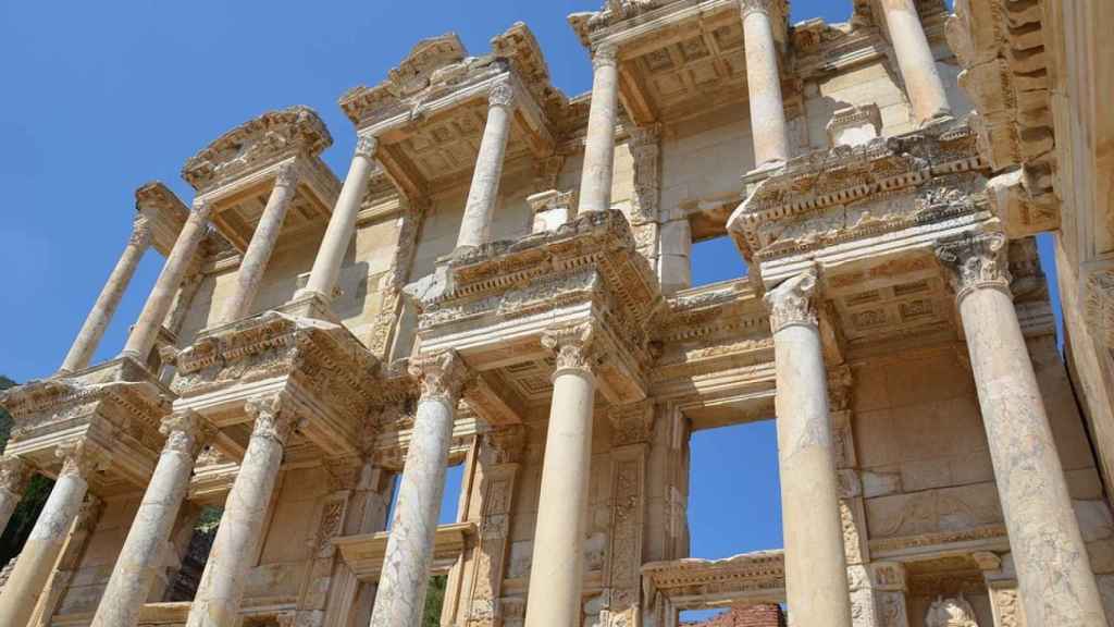 La estructura actual del templo de Apolo data del siglo III d.C.