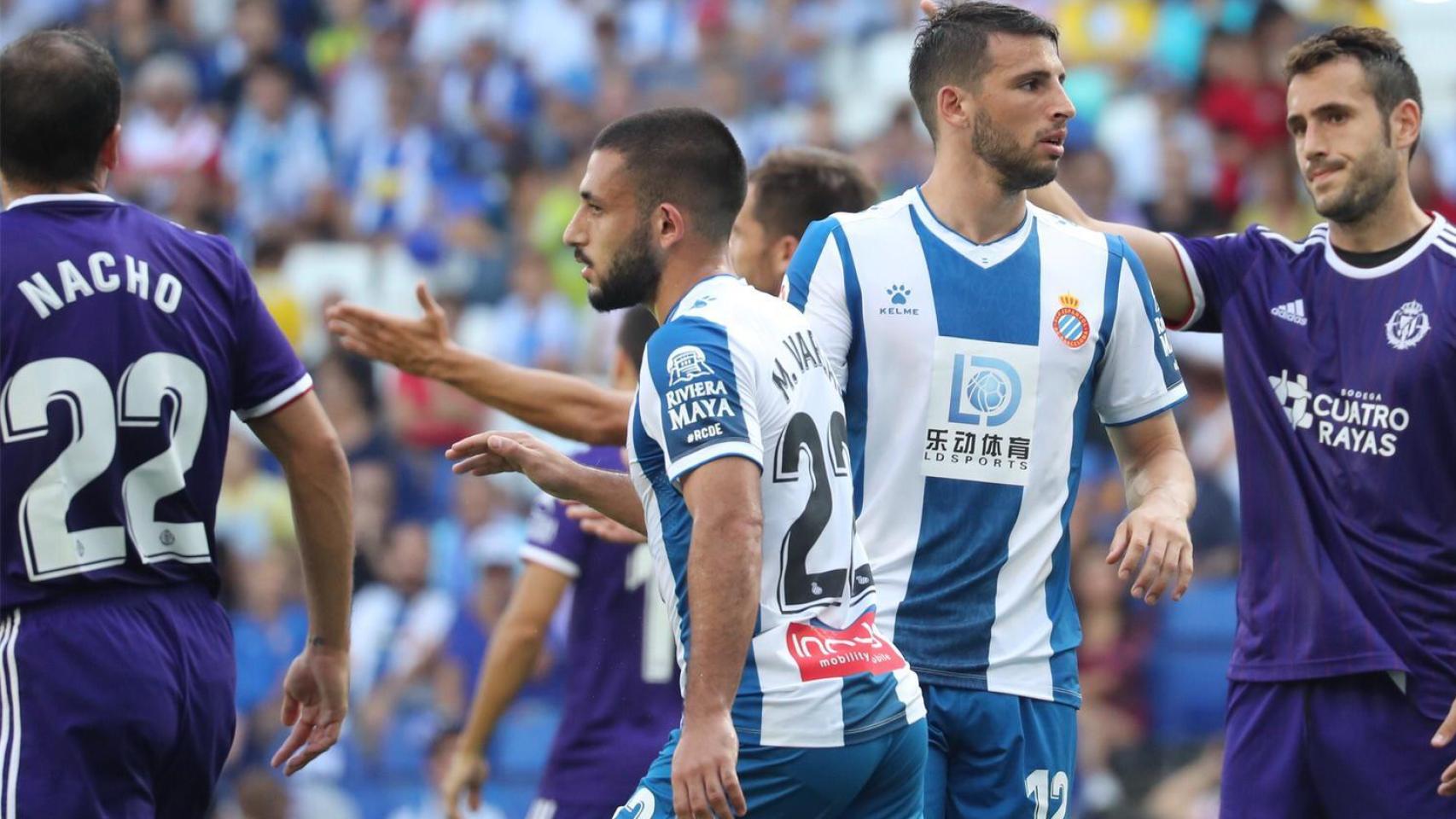 Espanyol - Valladolid. Foto: Twitter (@RCDEspanyol)