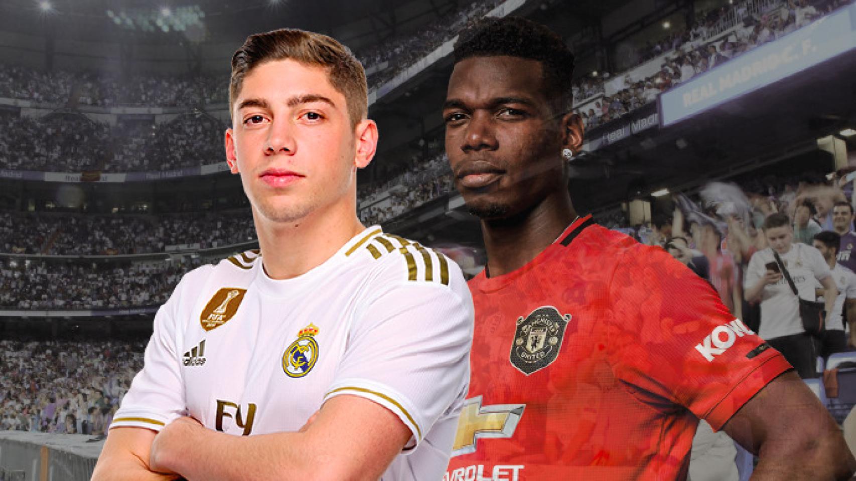 Fede Valverde y Pogba