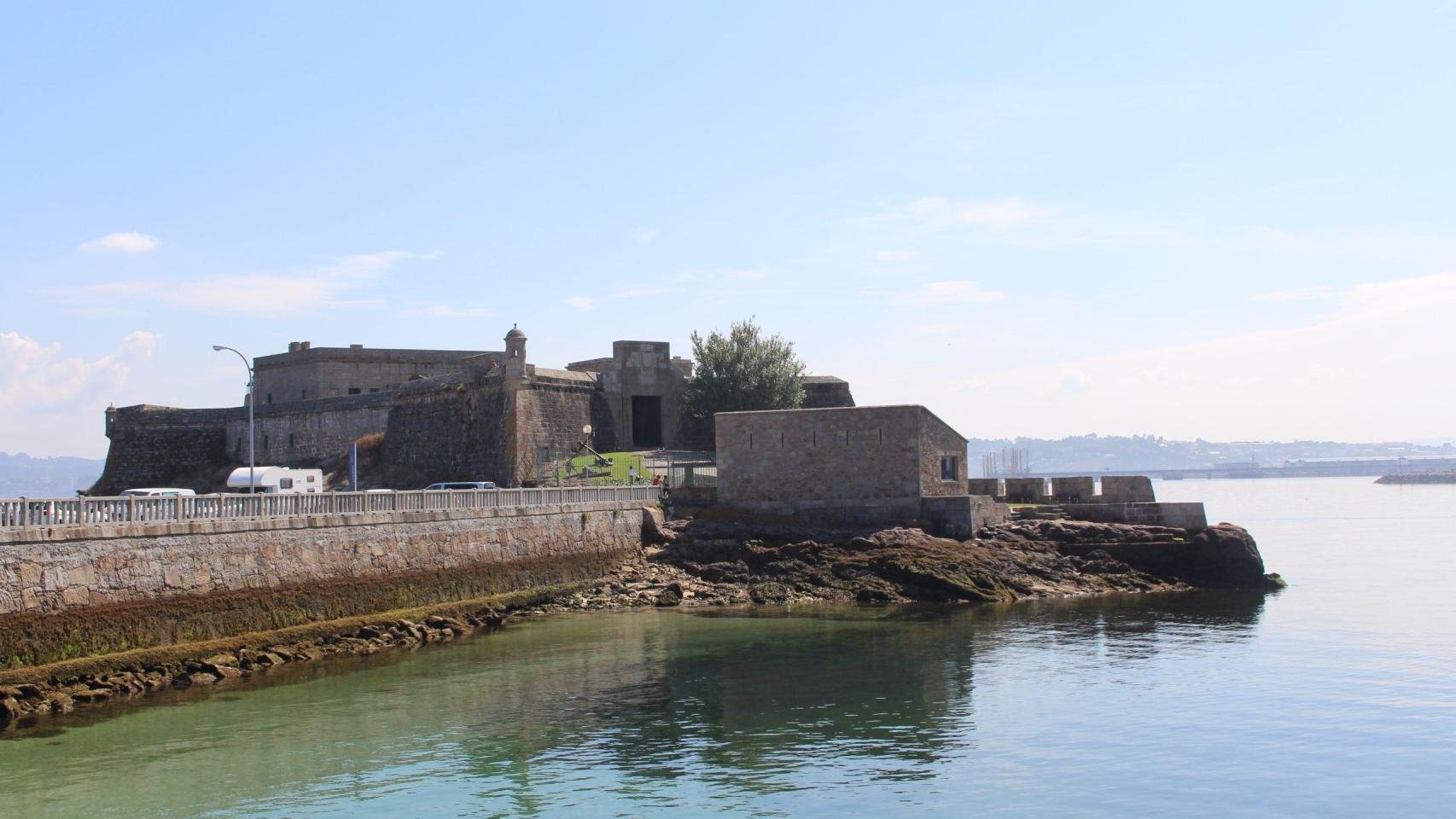 Exterior del Castillo de San Antón.