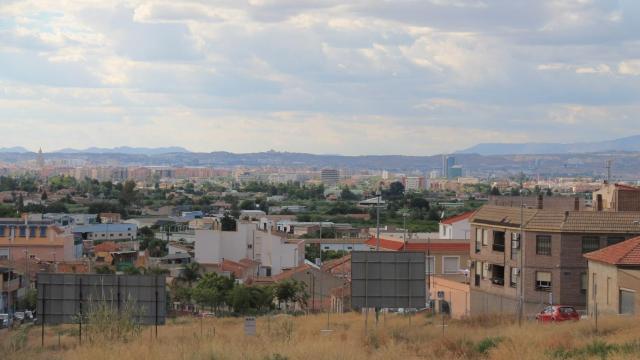 Algunas de las viviendas de Los Garres.