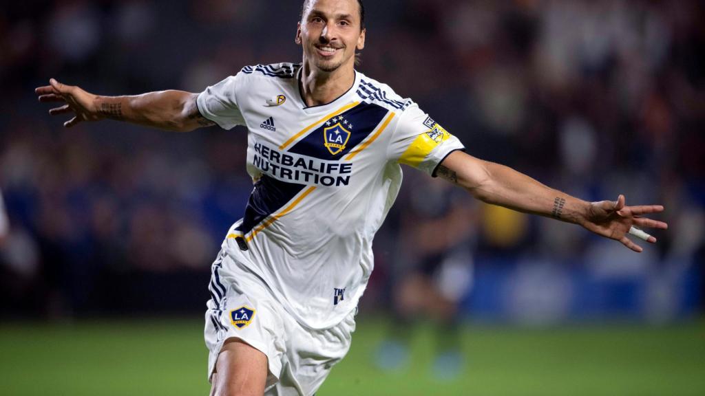 Ibrahimovic con los LA Galaxy