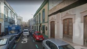 Los hechos han sucedido en la calle Cebrián, en pleno centro de Las Palmas de Gran Canarias.