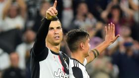 Cristiano celebra el gol frente al Bayer