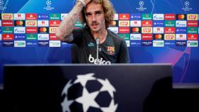 Antoine Griezmann habla en rueda de prensa