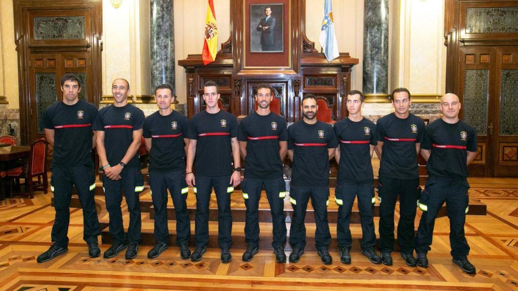 Nueve nuevos bomberos velan ya por la seguridad de A Coruña