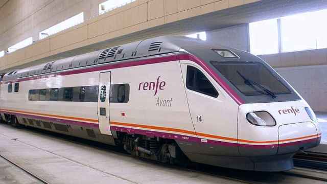 Un tren Avant de Renfe.