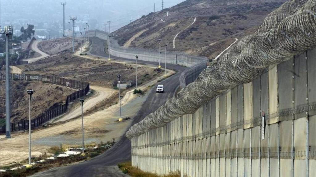 El muro entre México y Estados Unidos