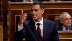 El presidente del Gobierno en funciones, Pedro Sánchez