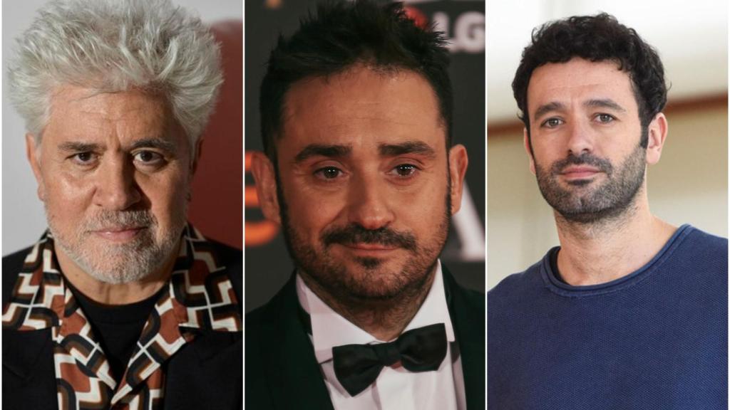 Almodóvar, Bayona y Sorogoyen.