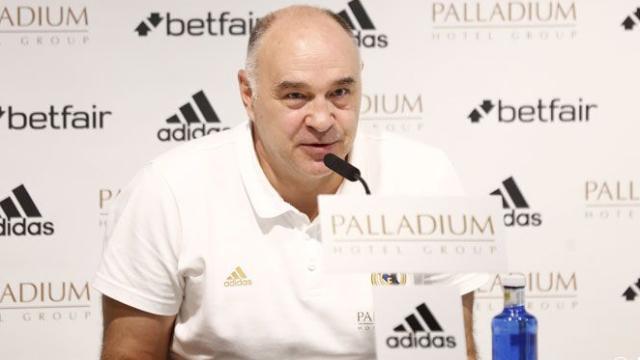 Pablo Laso, en rueda de prensa