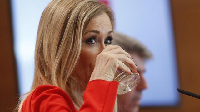 La expresidenta de la Comunidad de Madrid, Cristina Cifuentes, en una imagen de archivo.