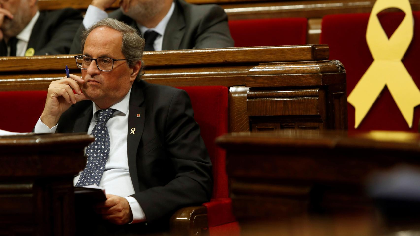 Quim Torra, presidente de la Generalitat de Cataluña.