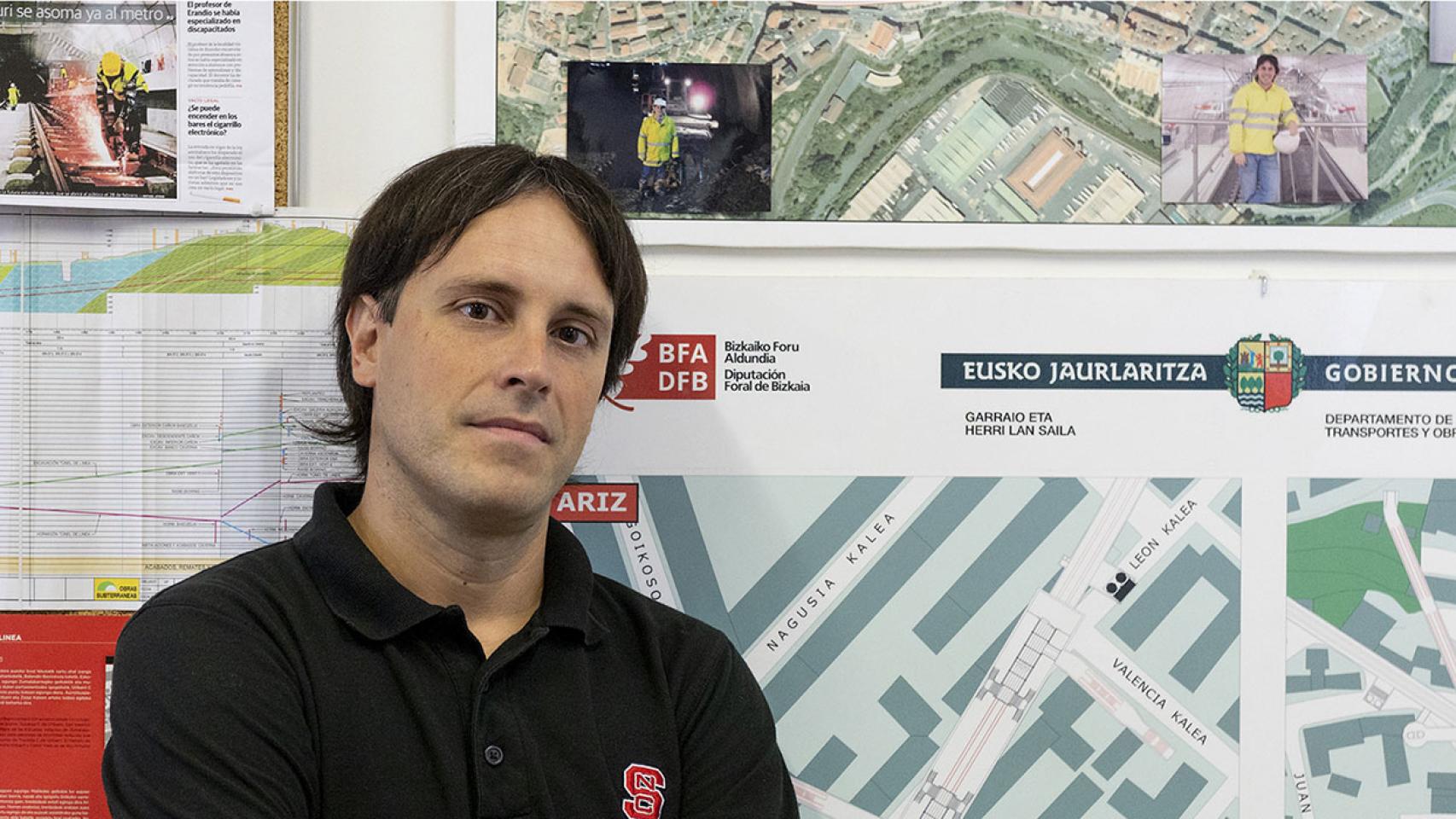 El ingeniero de la UPV/EHU Heriberto Pérez Acebo.