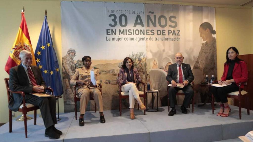 Acto celebrado este jueves en el Ministerio de Defensa.