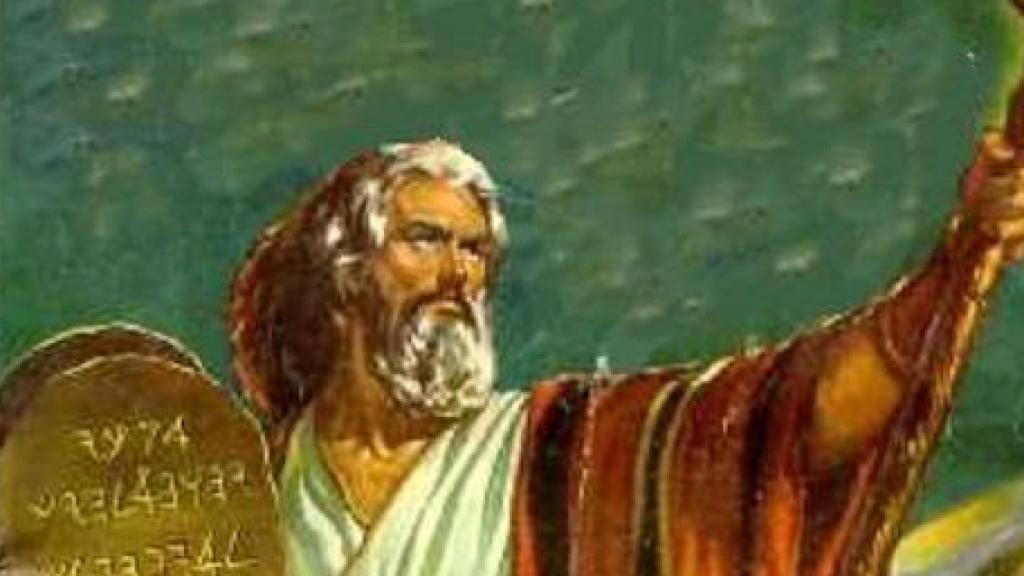 San Moisés profeta.