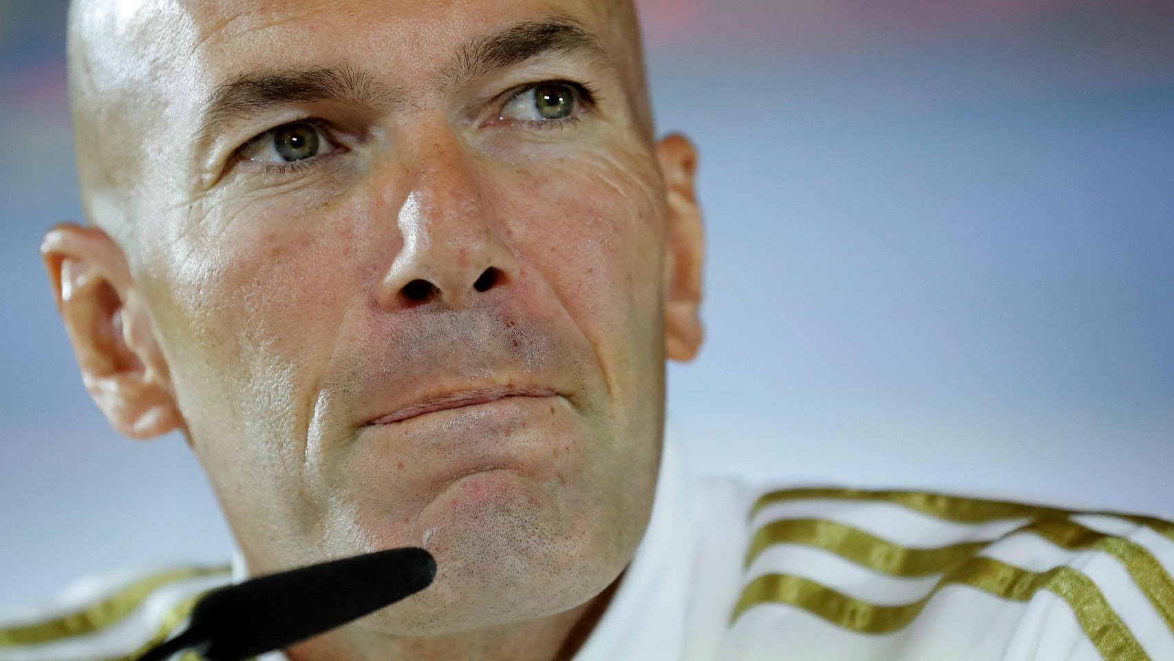 Zidane, en rueda de prensa