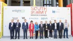 Foto de familia de la inauguración del South Summit.