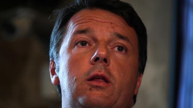 Matteo Renzi, exjefe del Gobierno de Italia y fundador de Italia Viva.