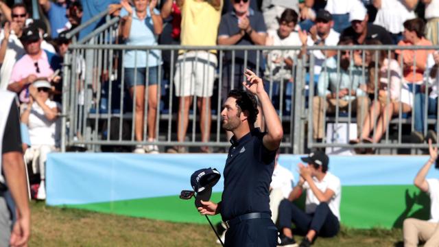 Jon Rahm, durante el Open de España