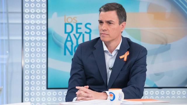 Pedro Sánchez en 'Los Desayunos de TVE'.