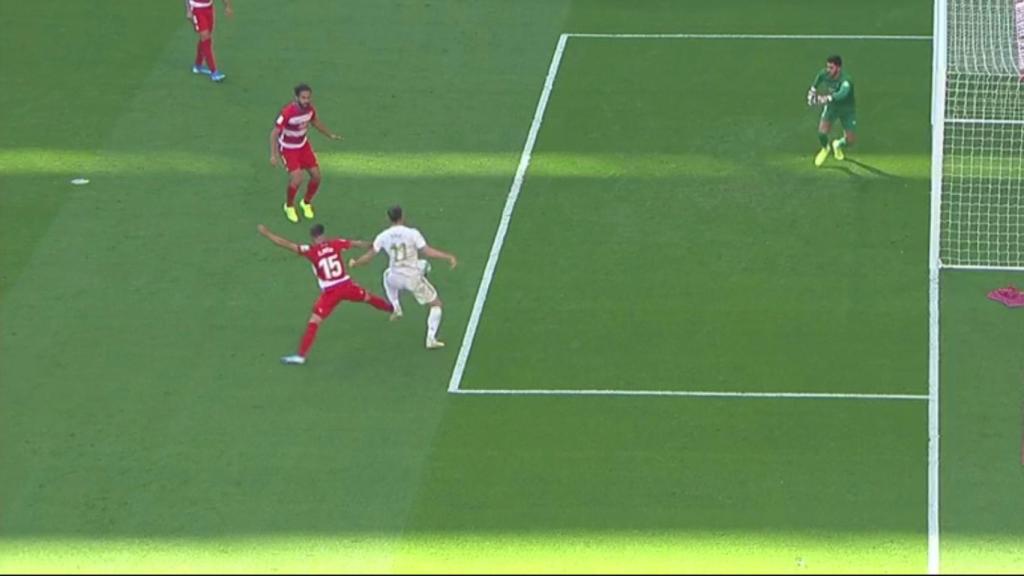 Gareth Bale pidió penalti del Granada