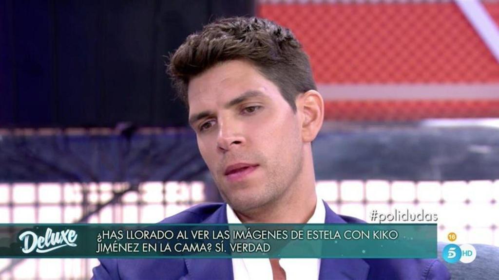 Diego Matamoros durante su entrevista en 'Sábado Deluxe'.