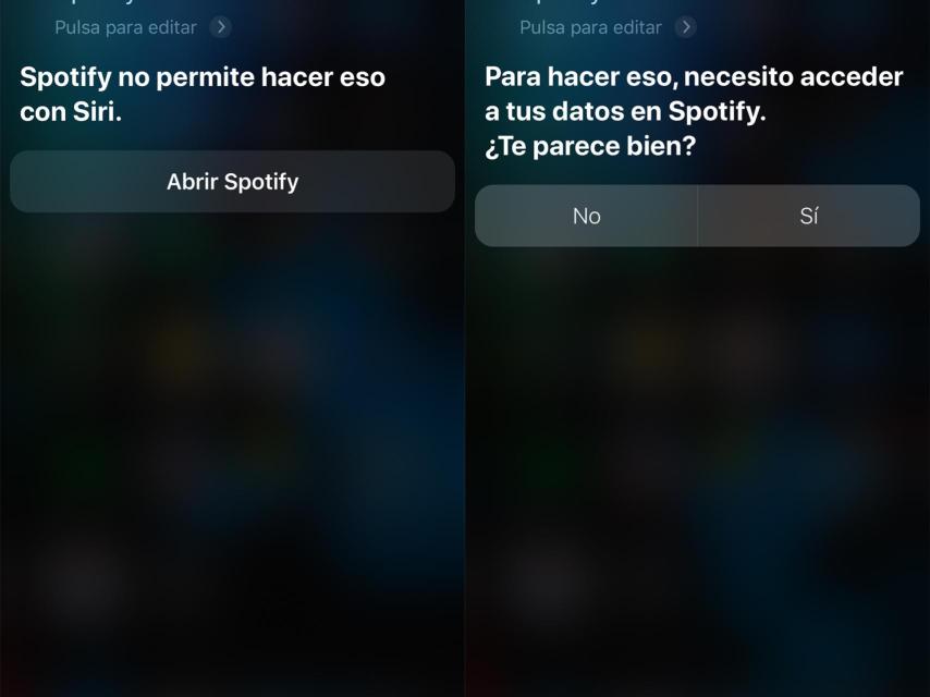 Siri y Spotify