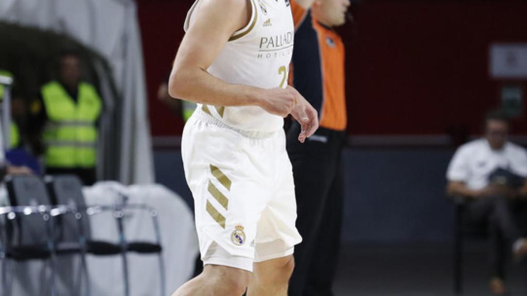 Sergio Llull, durante un partido de Liga Endesa