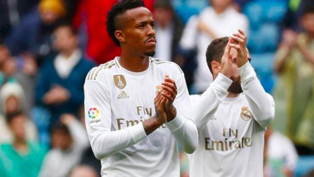 Éder Militao, con el Real Madrid