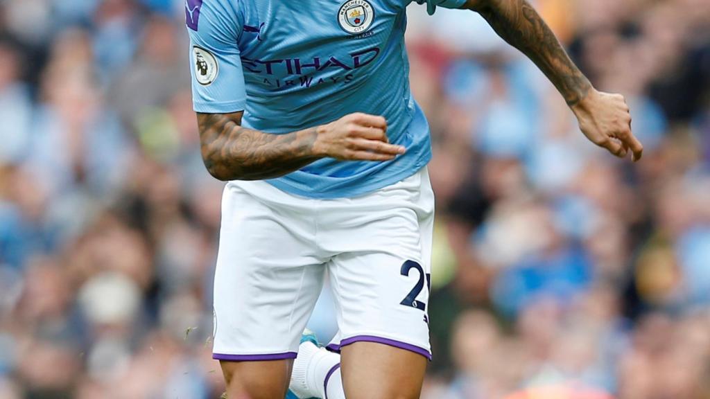 Joao Cancelo, con el Manchester City