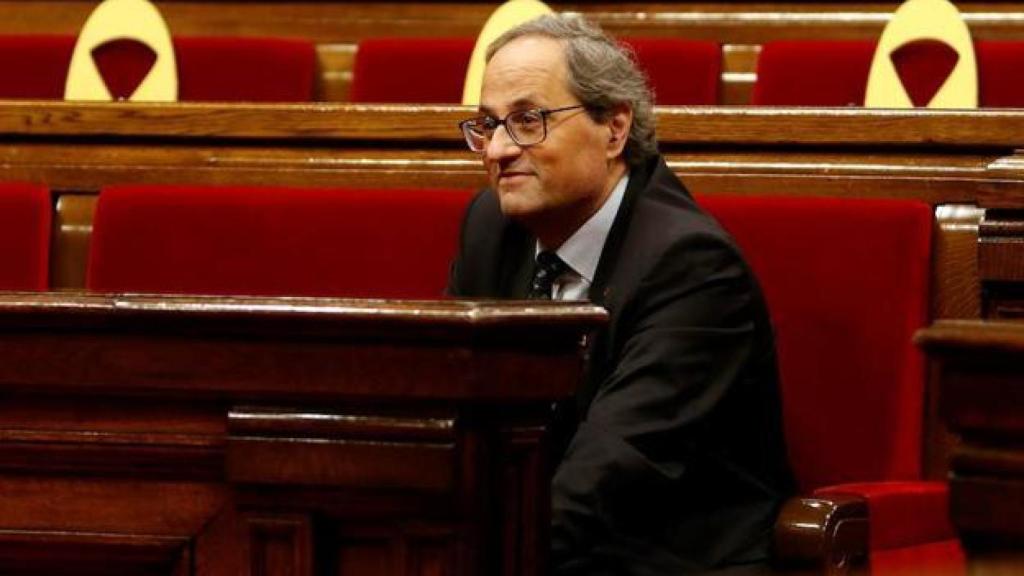 El presidente de la Generalitat de Cataluña, Quim Torra