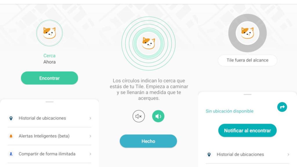 La app de Tile nos permite encontrar nuestras cosas