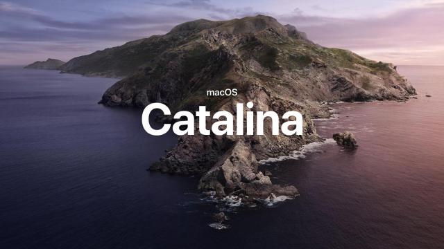 macOS Catalina.