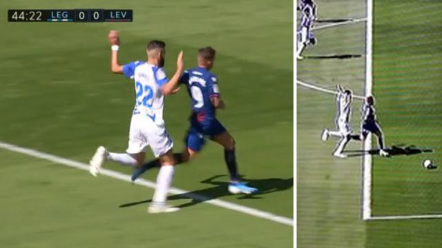 El (no) penalti contra el Leganés