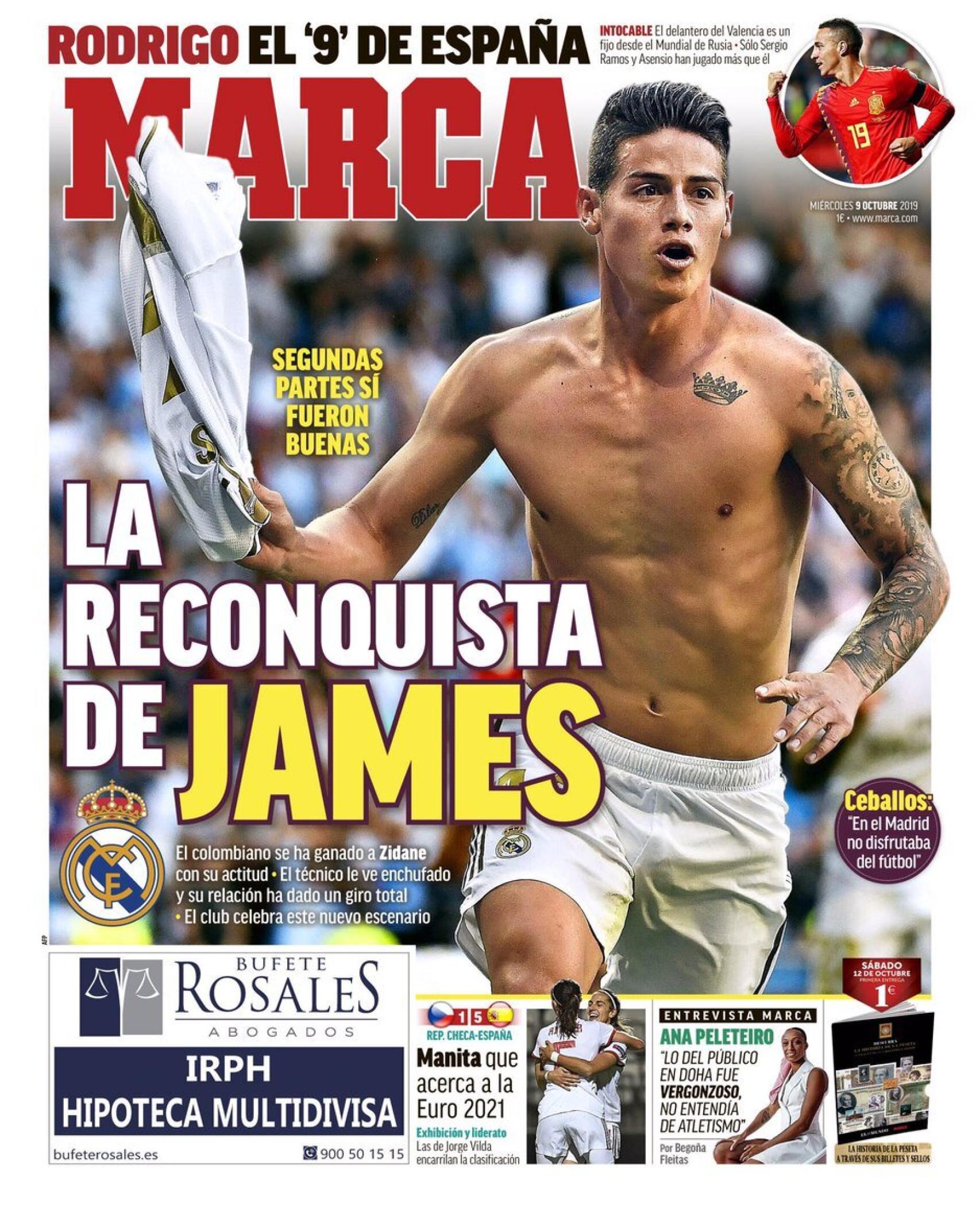 Portada MARCA (09/10/2019)