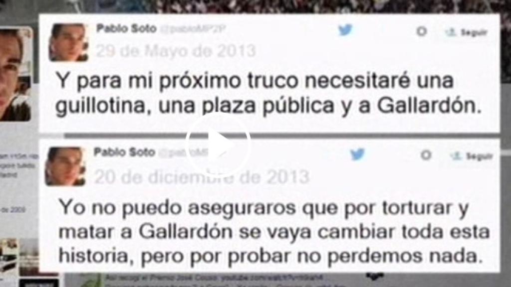 Mensajes de Pablo Soto sobre Gallardón en 2013
