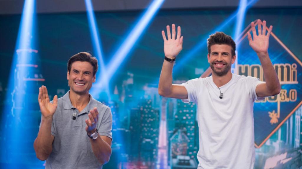 Federer y Piqué han visitado este martes 'El Hormiguero'.