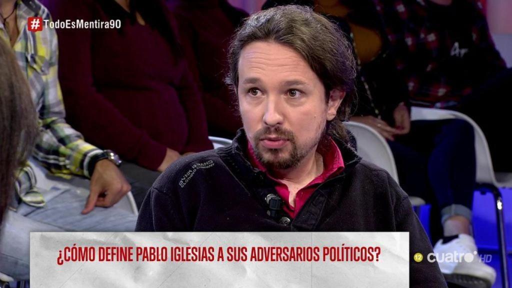 Pablo Iglesias en 'Todo es mentira'.