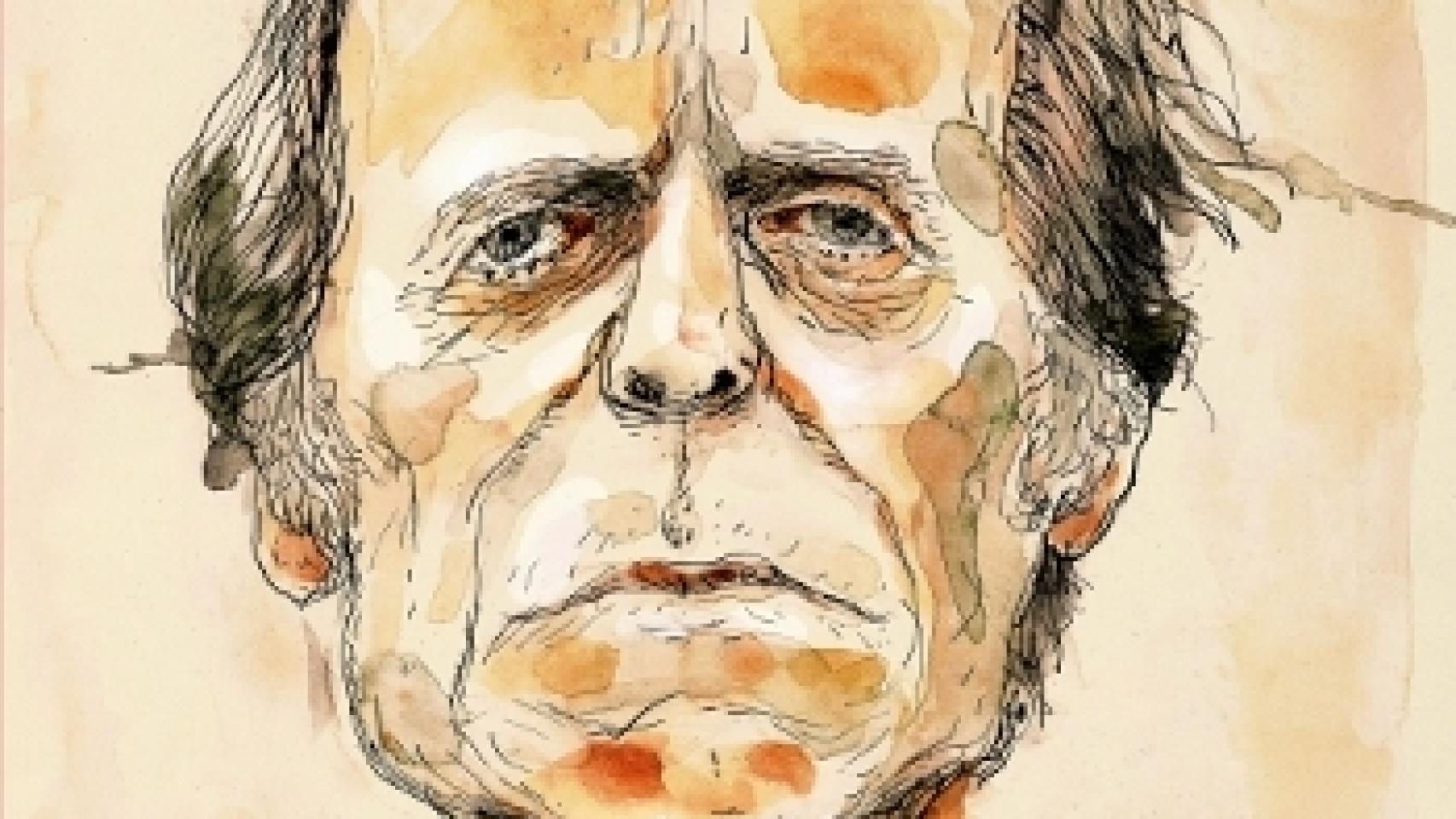 Don DeLillo. Ilustración de Raúl Arias