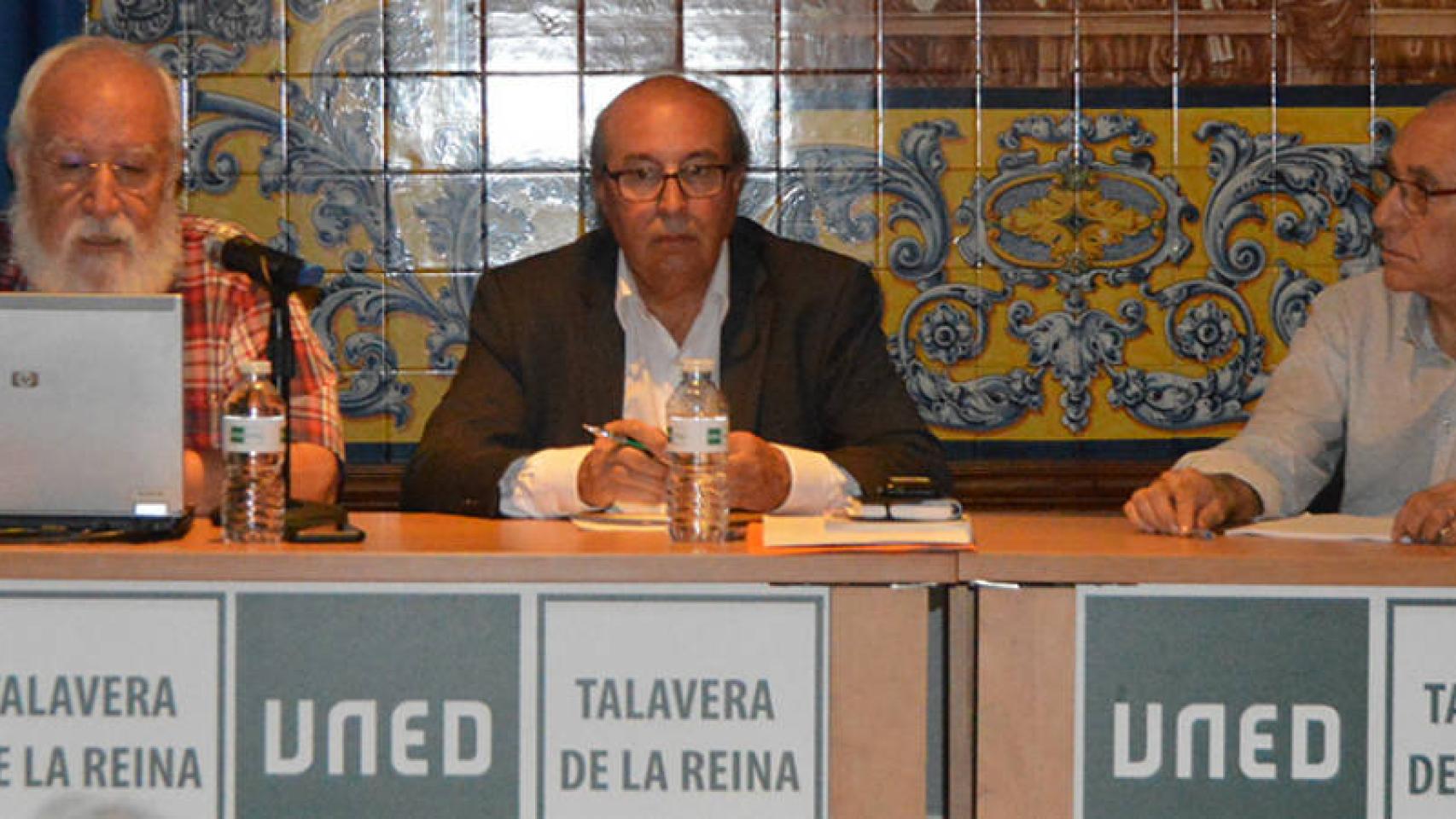 Juan Atenza, Isabelo Herreros y Enrique Sánchez, de izquierda a derecha