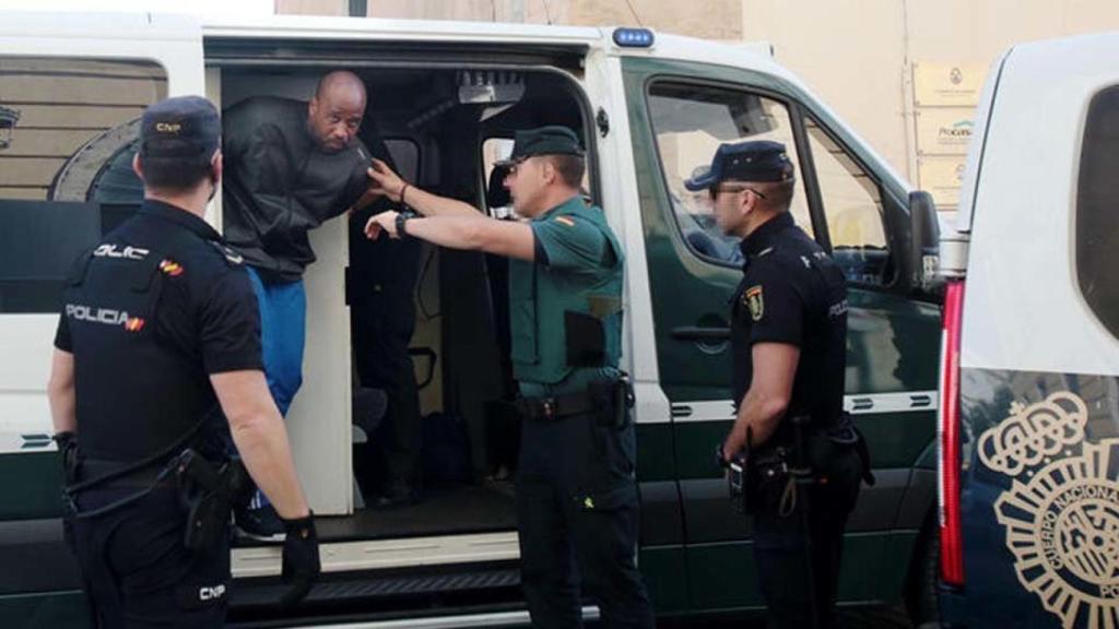 Fabrizio tras una detención