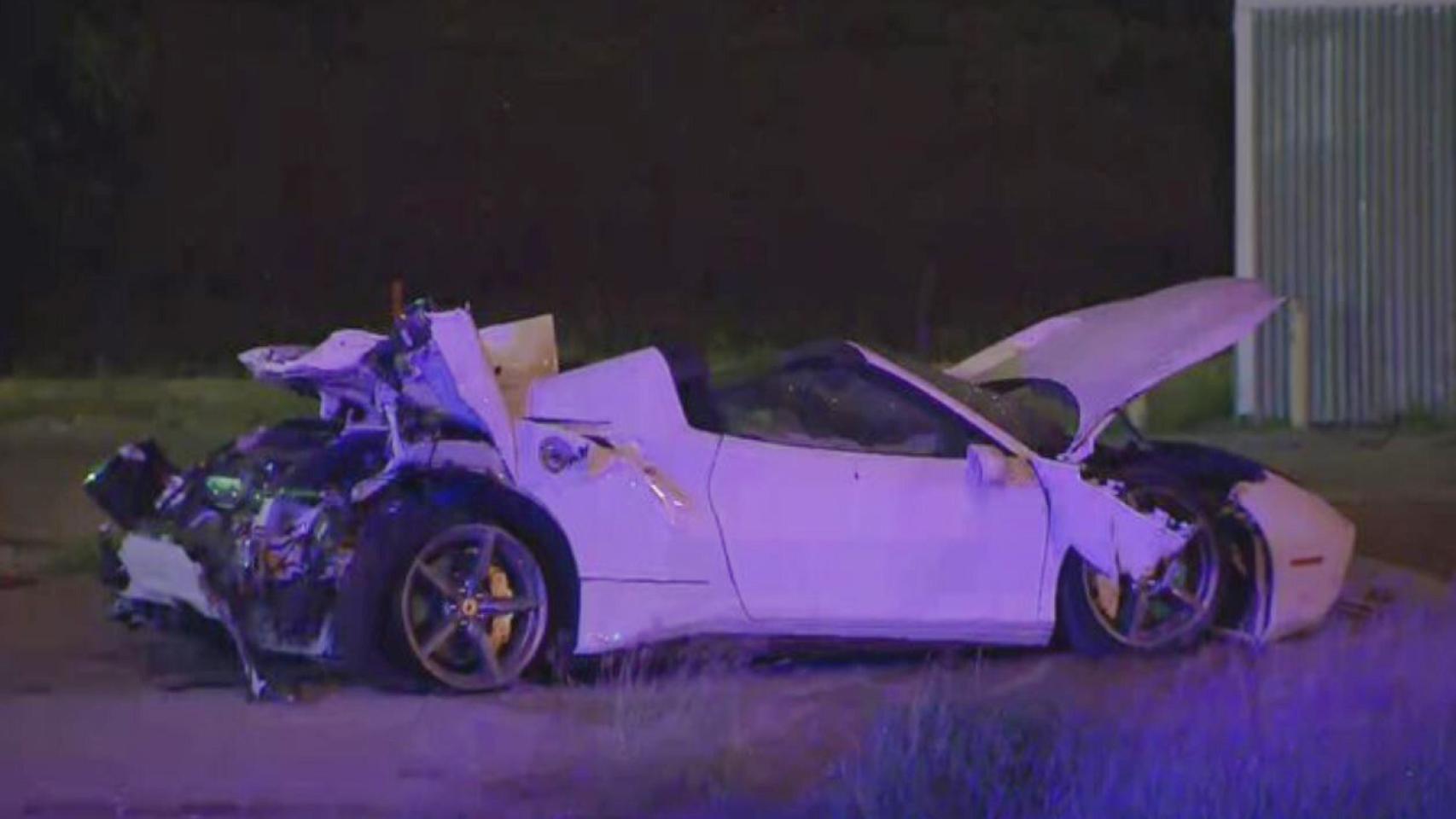 El coche de Spence Jr.