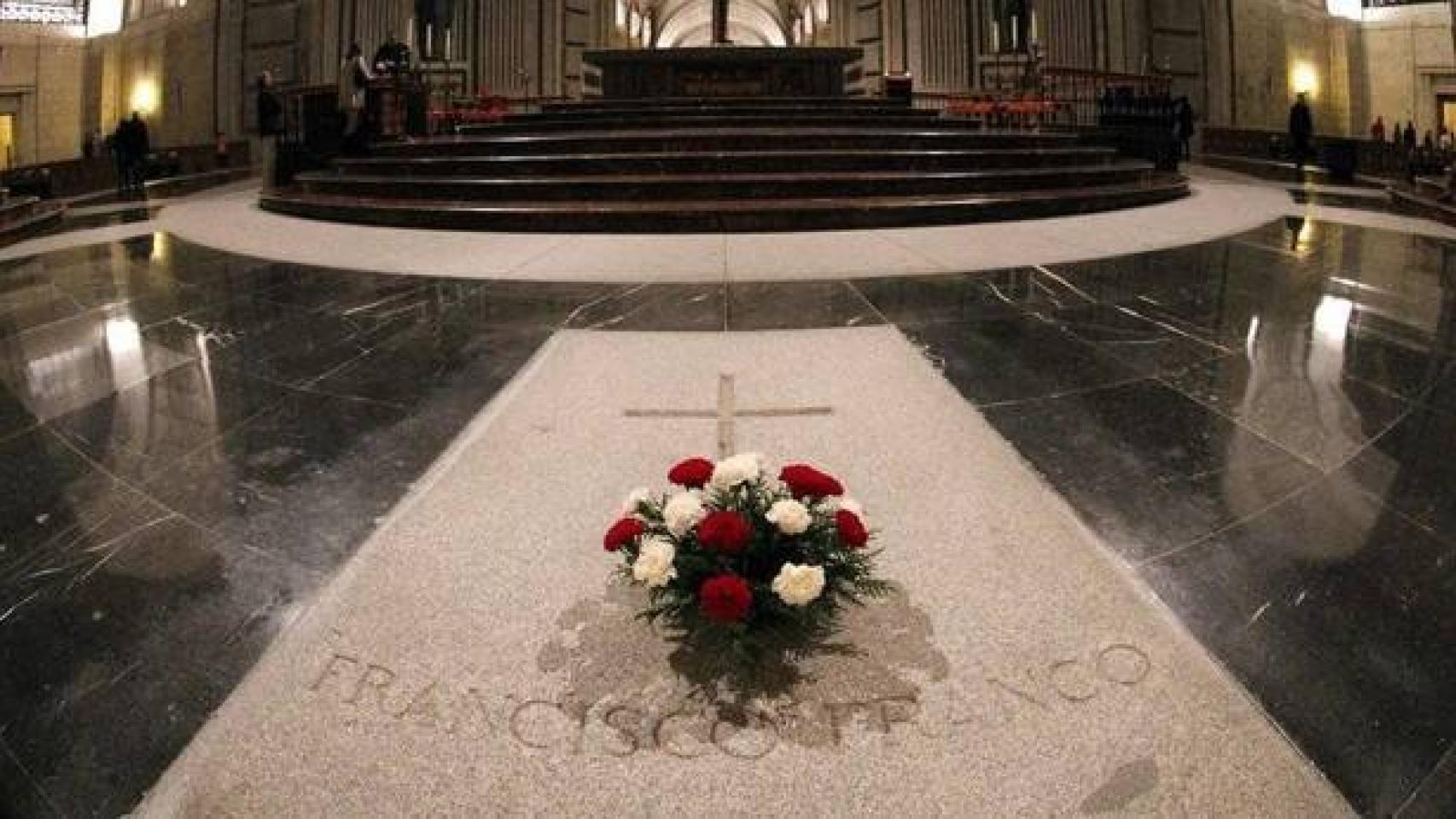 La tumba de Franco en el Valle de los Caídos