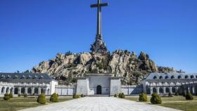 Imagen de la gran cruz que preside el Valle de los Caídos.